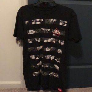 Asphalt X Nyjah Huston MMXIV graphic tee